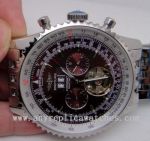 Replica Breitling chronometer Navitimer SS Brown Tourbillon 42mm Men Design Watch